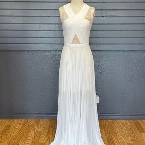White Modern Bridal Dress
